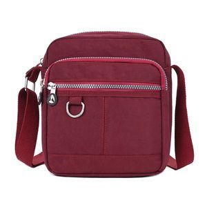 Casual Nylon Purse Handbag Crossbody Bag Waterproof Shoulder Bag :]